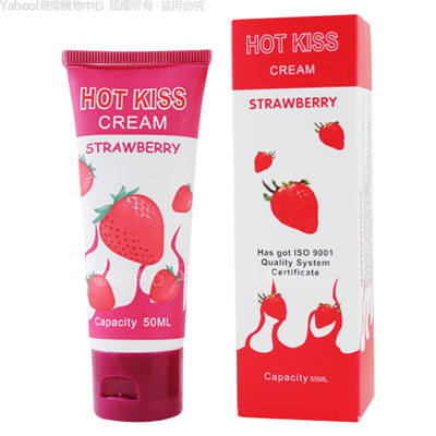 HOT KISS 草莓口味 激情潤滑液 50ml 情趣用品/成人用品