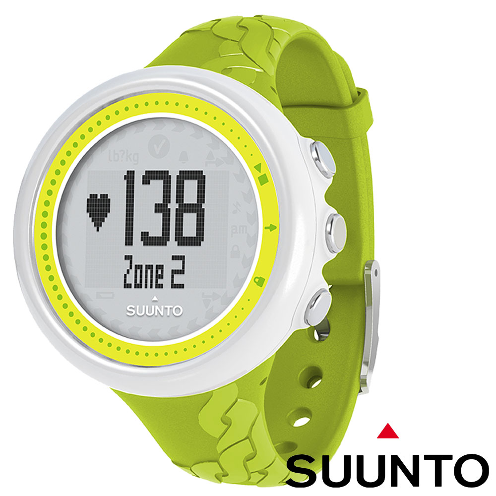 【芬蘭 SUUNTO】M2 LIME 專業運動錶(含心率帶)_萊姆綠