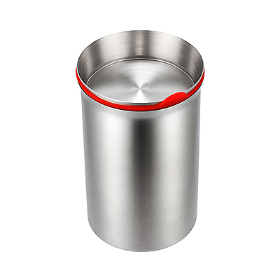 JVR 韓國原裝不銹鋼保鮮罐 1000ml(紅)