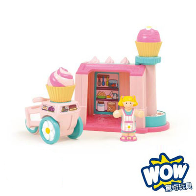 【WOW Toys 驚奇玩具】克蘿依的行動蛋糕車