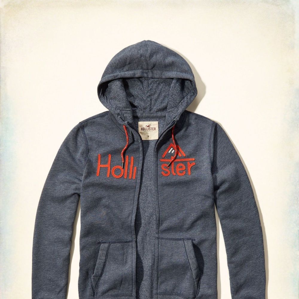 Hollister HCO 長袖 帽T 灰色