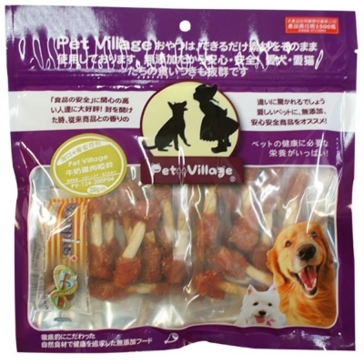 Pet Village 牛奶雞肉啞鈴 200g