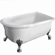 【I-Bath Tub精品浴缸】伊莉莎白-經典銀(150cm) product thumbnail 1