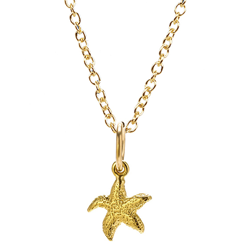 Dogeared 海星 starfish 享受人生 金色許願項鍊 附原廠盒