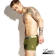 男內褲 叢林探險3D立體輕柔棉質平口男內褲-橄欖綠 LOTUS product thumbnail 1