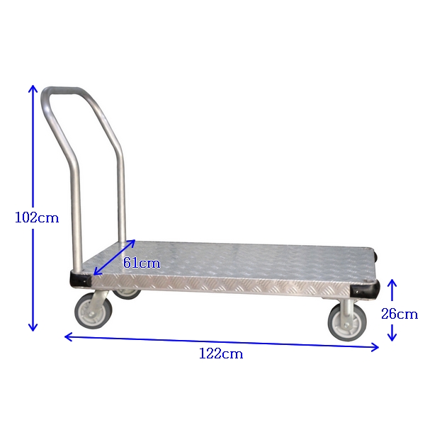 COLOR 鋁製荷重型手推車(800Kgs)