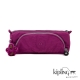 Kipling 雙層筆袋 蘭花紫素面 product thumbnail 1
