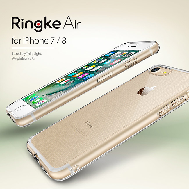 RINGKE iPhone 7 (4.7) Air 纖薄吸震軟質手機殼