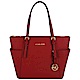 MICHAEL KORS LOGO牌飾雙側口袋肩背包(深紅) product thumbnail 1