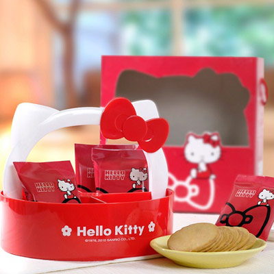 【超值2盒入】《Hello Kitty》檸檬薄燒餅乾禮盒(192g/盒)