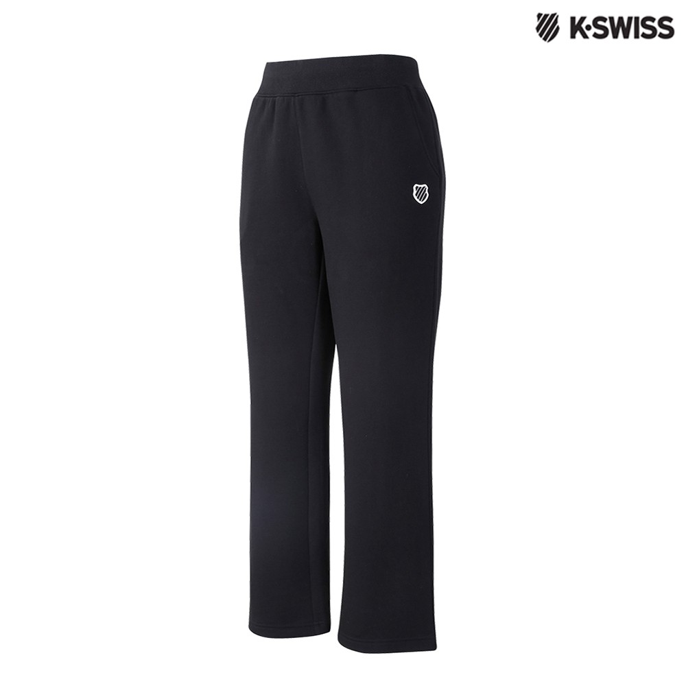 K-Swiss Fleece Sweatpants運動長褲-女-黑