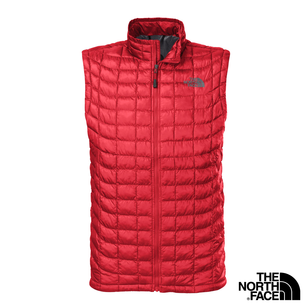 The North Face 男 Thermo Ball 保暖背心 烈火紅