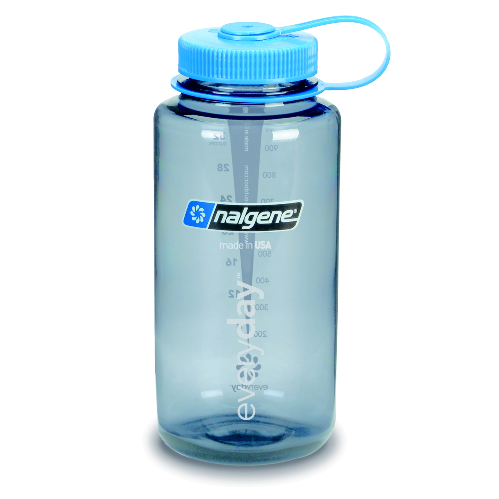 Nalgene 寬嘴水壼(1000cc)    煙霧灰