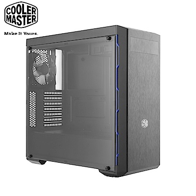 Cooler Master MasterBox MB600L 機殼-藍(可裝光碟機)