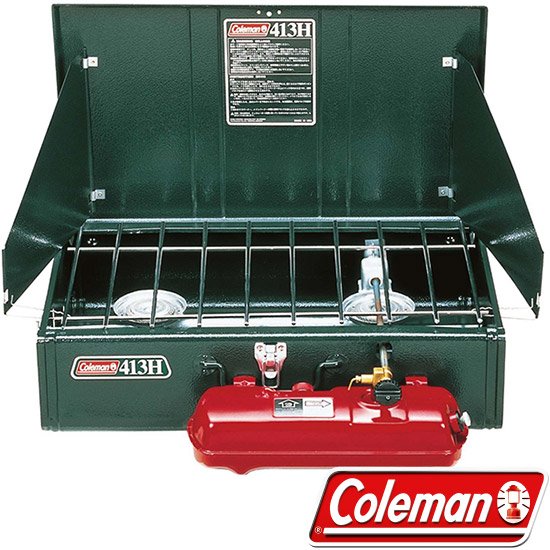 Coleman 0391 413氣化雙口爐(使用去漬油) 露營爐具/汽化爐/瓦斯爐/快速爐