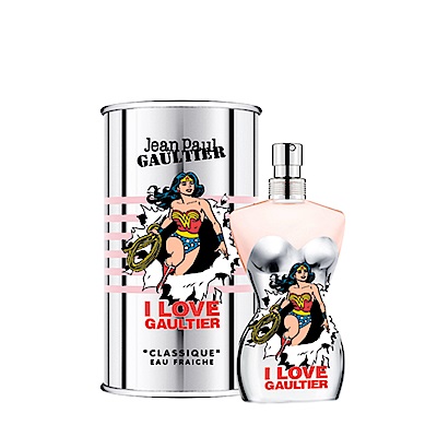 Jean Paul Gaultier高堤耶 神力女超人聯名女性淡香水 100ml