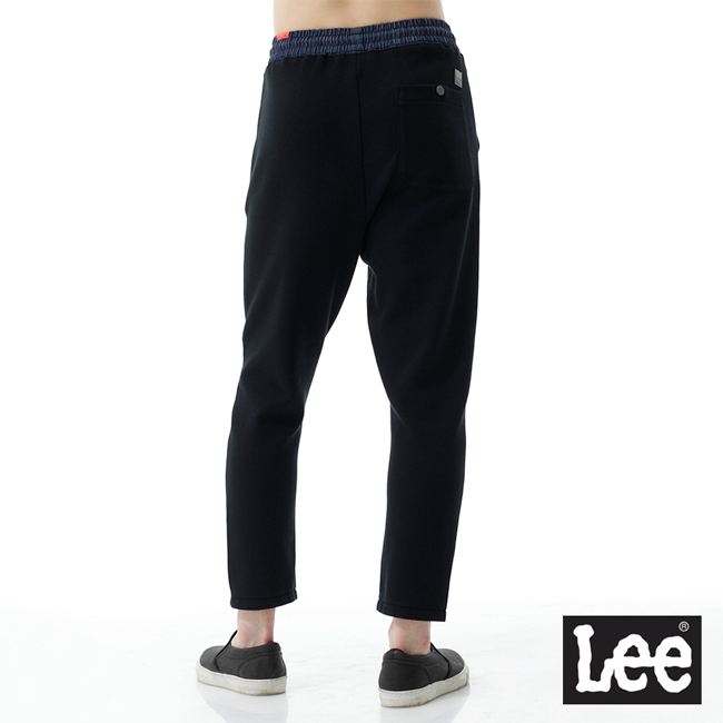Lee針織休閒運動褲- 男款-黑色