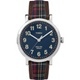 TIMEX 天美時經典復刻冷光系列腕錶-藍/格紋-42mm product thumbnail 1