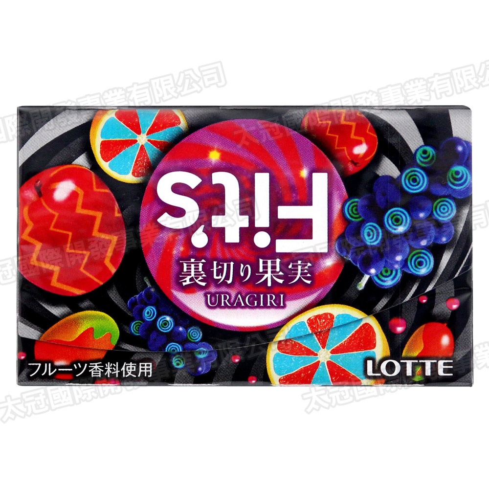 LOTTE樂天 Fit s魔幻果實口香糖(24.6gx2盒)