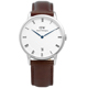 DW Daniel Wellington Dapper經典羅馬真皮手錶-白x深褐/34mm product thumbnail 1