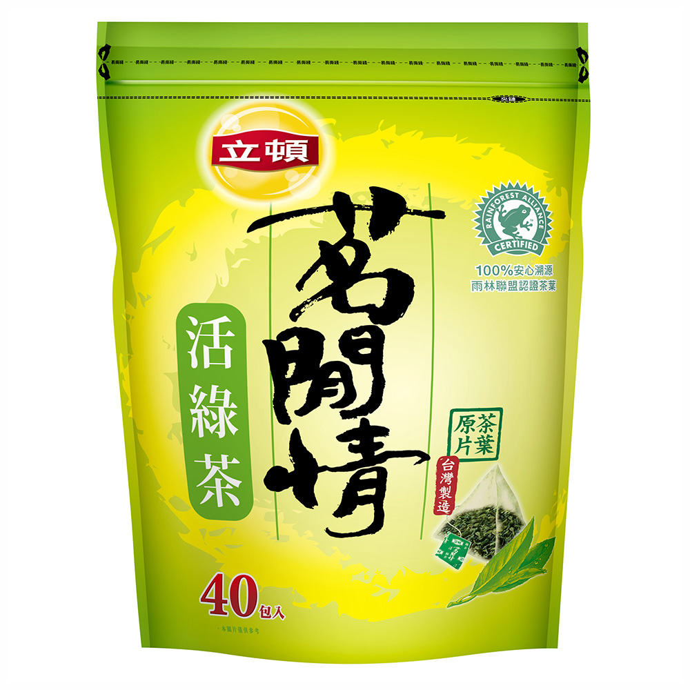 立頓 茗閒情活綠茶包(2.5gx40入)