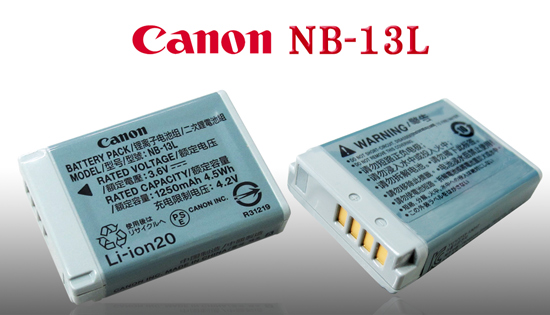 Canon NB-13L / NB13L 適用相機電池 (全新密封包裝)
