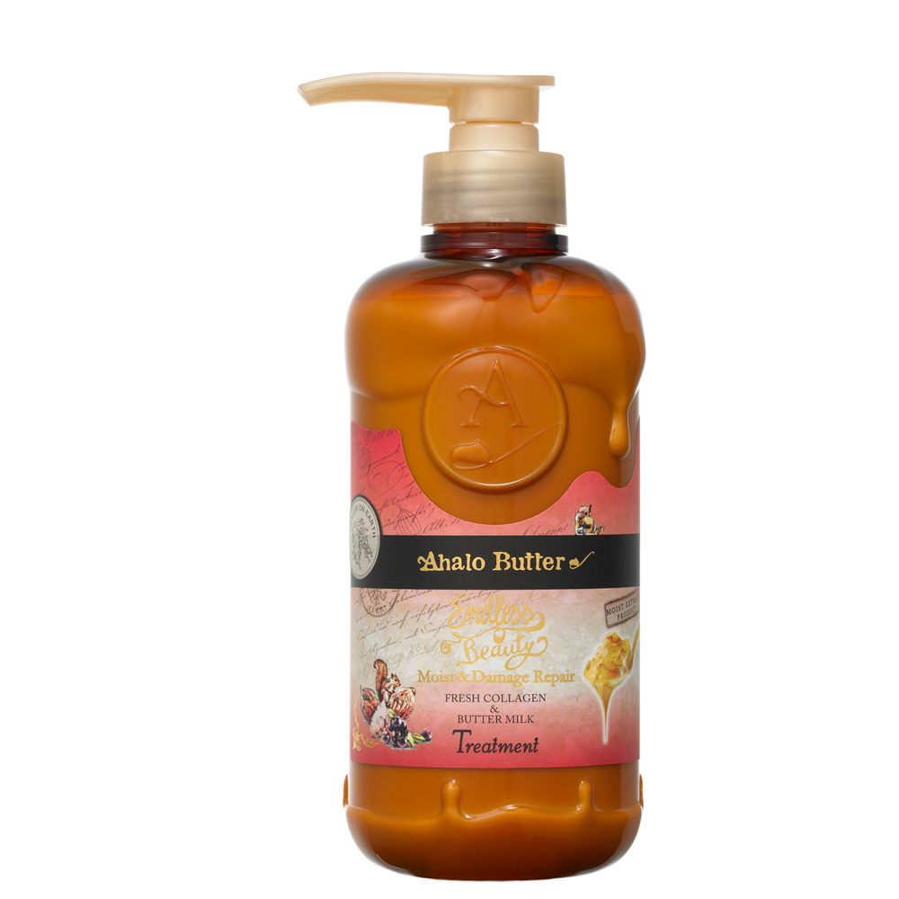 Ahalo Butter 天使光 天然植萃果油潤澤修護 潤髮乳 500ml