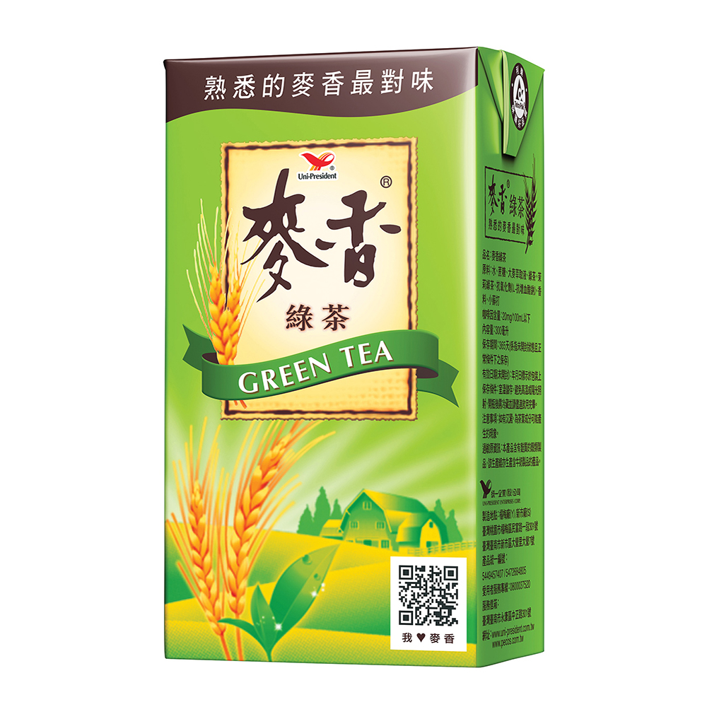 麥香 綠茶(300mlx24入)
