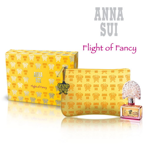 ANNA SUI 安娜蘇 逐夢翎雀蝴蝶禮盒-淡香水30ml+化妝包