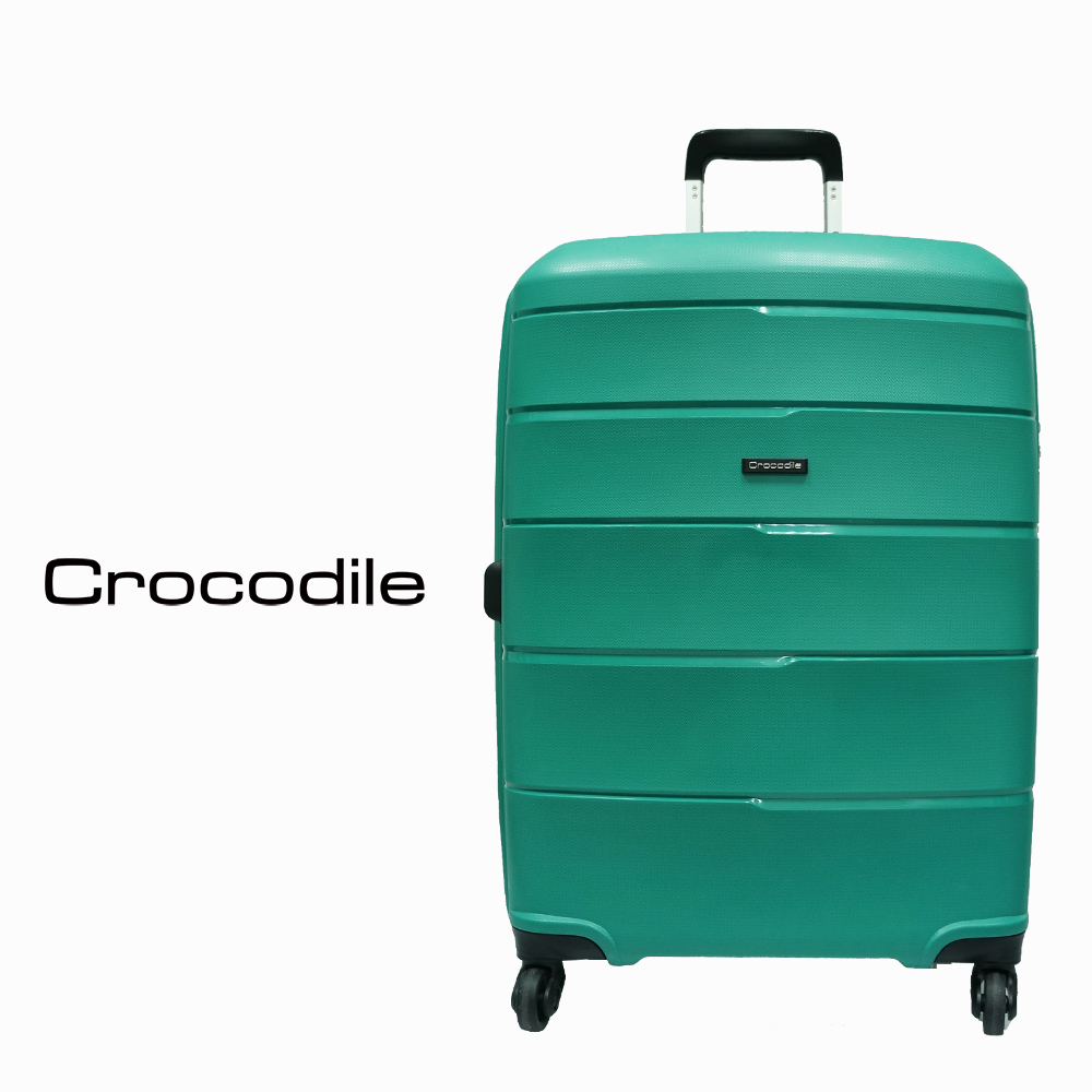 Crocodile PP拉桿旅行箱/行李箱-28吋 香頌綠 0111-6428-05