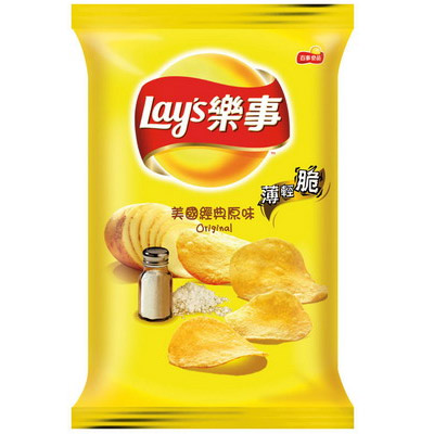 《Lay’s樂事》美國經典原味口味洋芋片(82g /包)