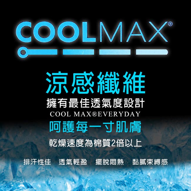 PolarStar 男 COOLMAX 排汗內衣 短袖T恤『炭灰』P9103