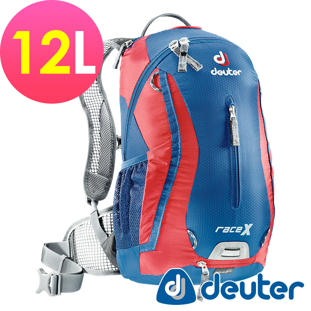 【ATUNAS 歐都納】德國DEUTER自行車背包/運動登山背包32123藍/紅