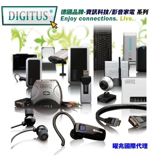曜兆DIGITUS HDMI 1.4a圓線5公尺typeA-2入裝