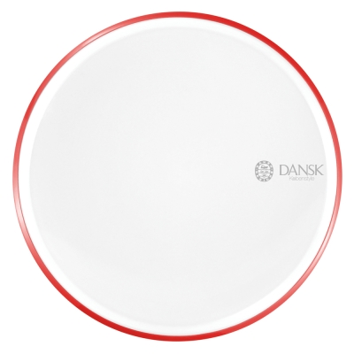DANSK 陶瓷材質餐盤28cm-(紅色)