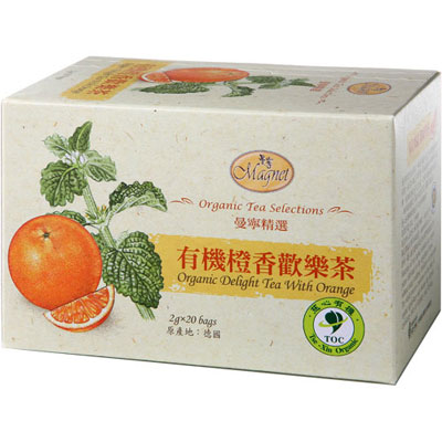曼寧 有機橙香歡樂茶(2gx20入/盒)