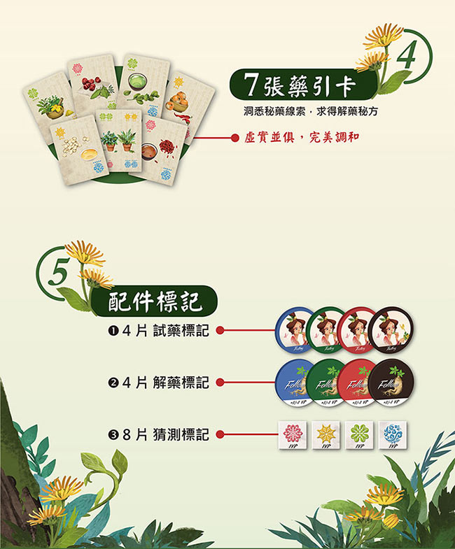 桌遊愛樂事 本草 (台灣原創桌遊)