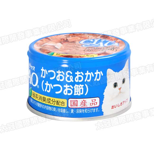 CIAO 旨定罐10號 鰹魚+柴魚片(85g)