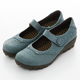 DN 頂級氣墊 全真皮減壓窩心美型休閒鞋 藍 product thumbnail 1