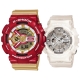 G-SHOCK&BABY-G 英雄聯盟-IRON MAN鋼鐵人系列組合-紅金+白銀 product thumbnail 1