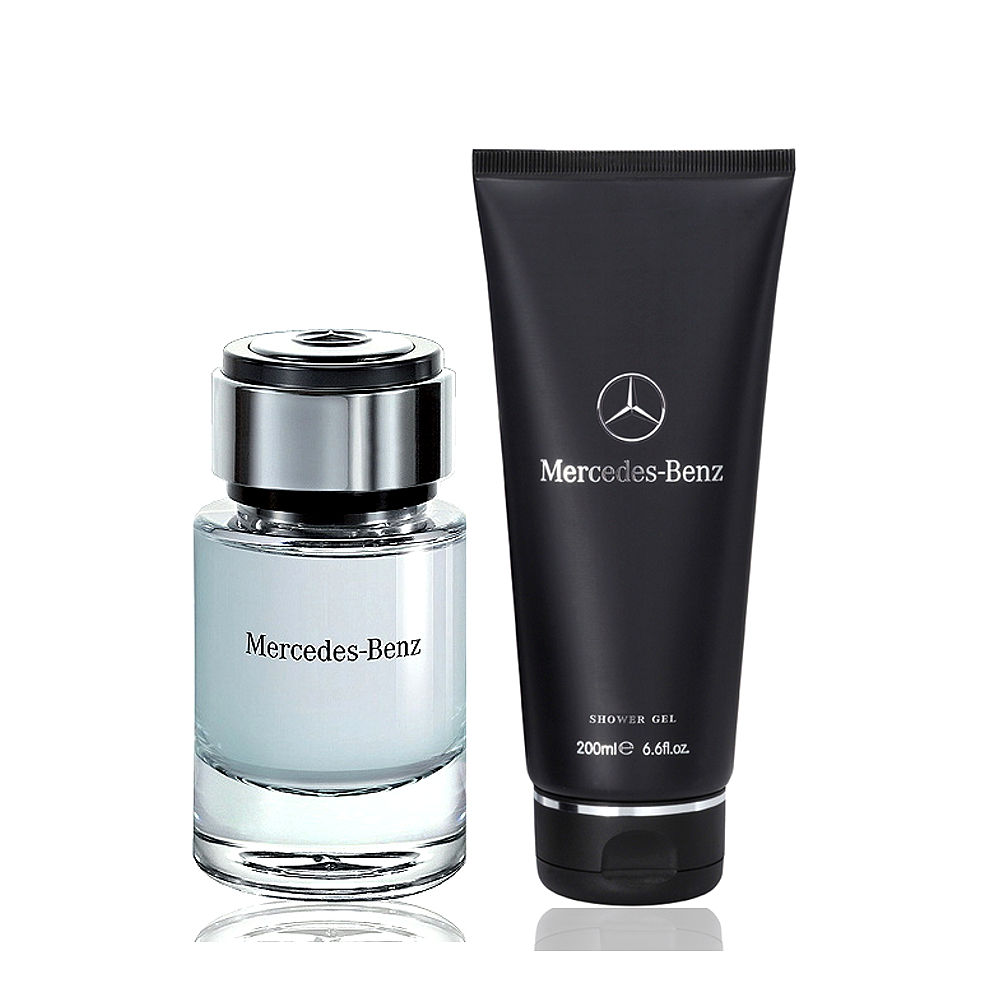 Mercedes-Benz 賓士淡香水 120ml 搭贈沐浴精 200ml + 原廠紙袋