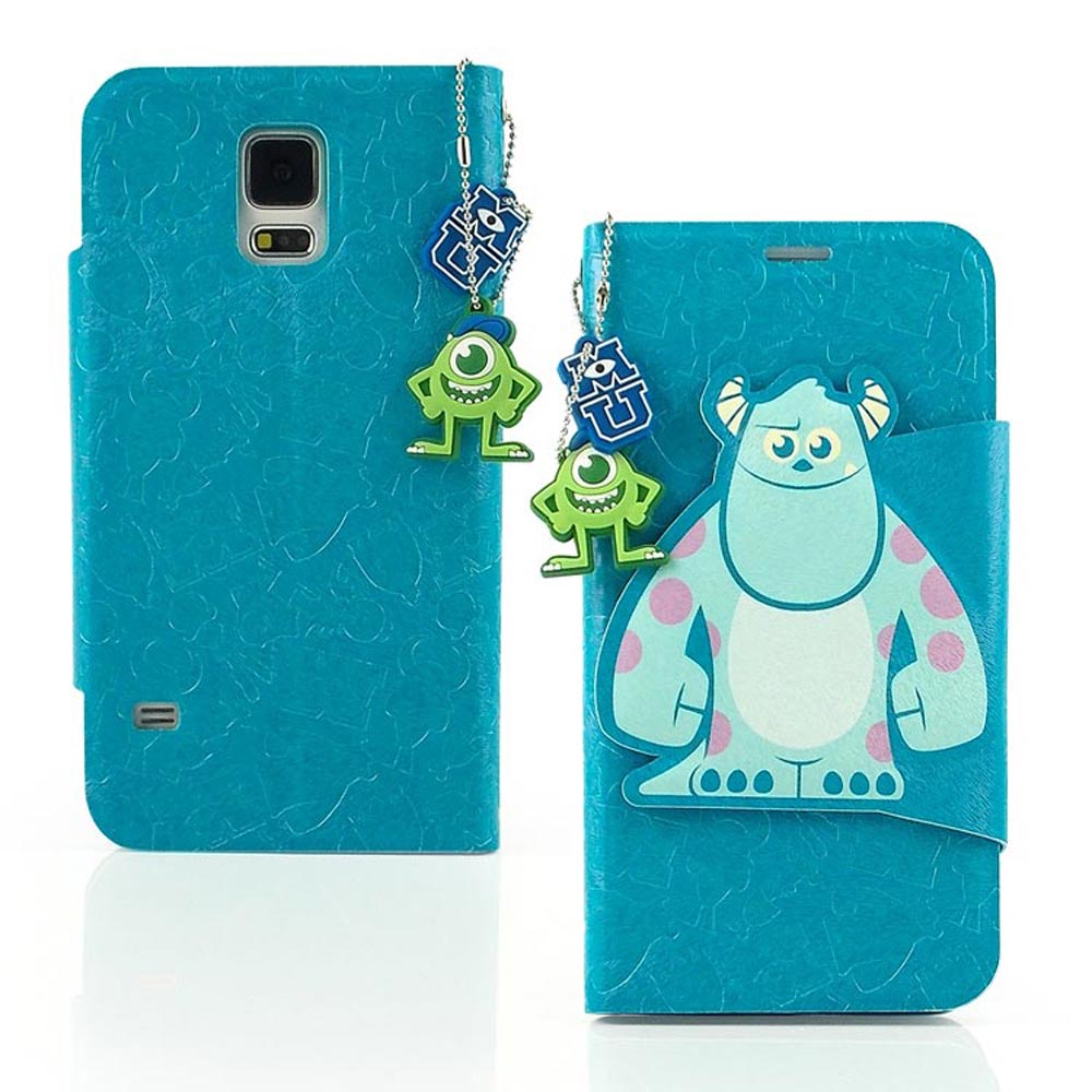 Disney Samsung Galaxy S5 立體吊飾彩繪可立式皮套 product image 1