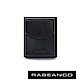 RABEANCO 摩登時尚信封零錢層設計撞色短夾 鋼琴黑 product thumbnail 1