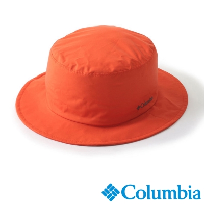 【Columbia哥倫比亞】男女-日版防水快排叢林帽-棕橘　UPU52090MR