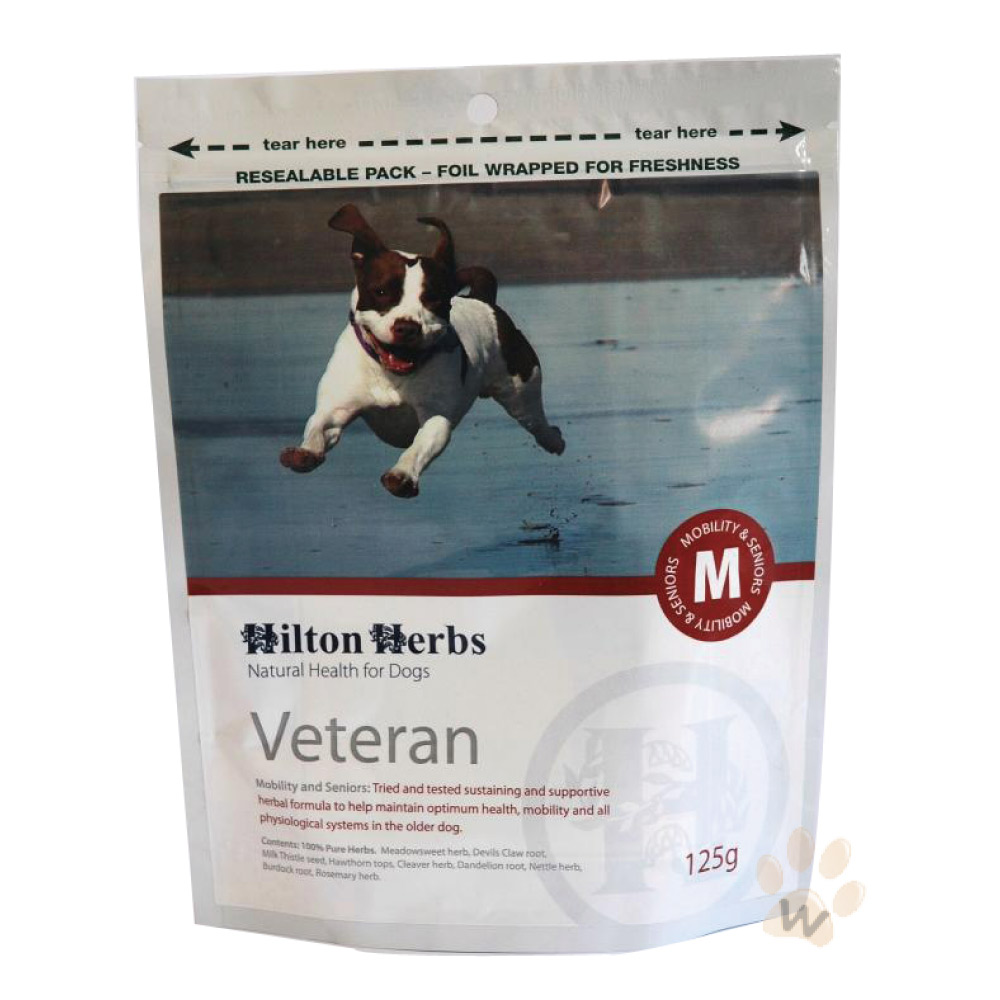 英國Hilton Herbs 『希爾頓。艾伯』Veteran 老犬專用補充營養品 125g