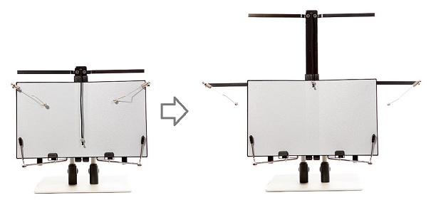 重書專用調整型閱讀架(床上型)