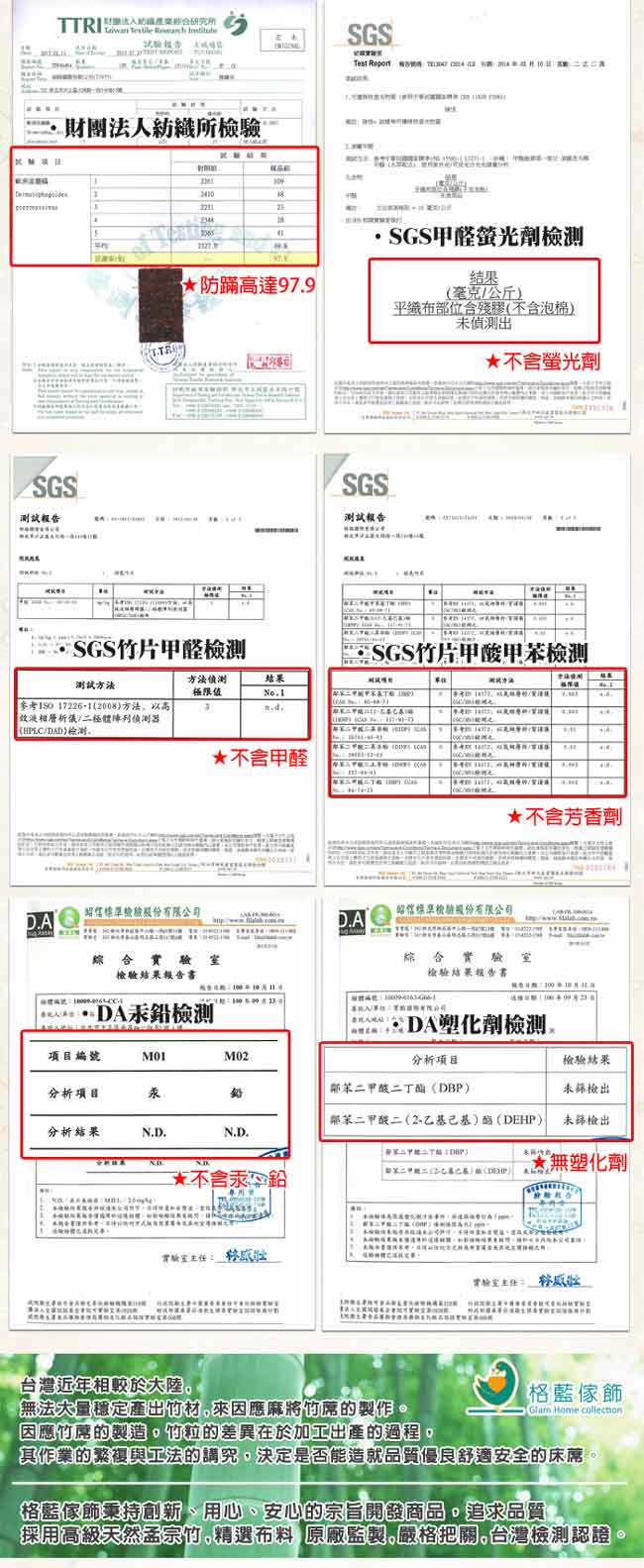 格藍傢飾 頂尖驅蚊防蹣麻將竹記憶腰靠+護脊坐墊