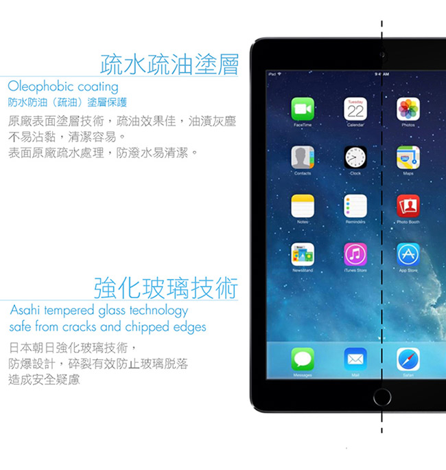 RetinaGuard 視網盾 iPad mini4 眼睛防護 防藍光鋼化玻璃保護貼