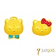 鎮金店Just Gold Kitty & Daniel 浪漫約定黃金耳環 product thumbnail 1