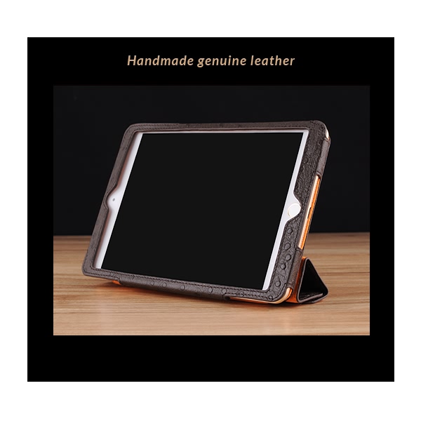 STORYLEATHER iPad mini 2 & 3 四摺可立式皮框 客製化皮套